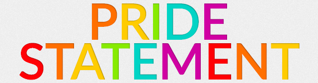 Pride Statement SML